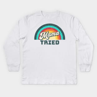 Tried Vintage Kids Long Sleeve T-Shirt